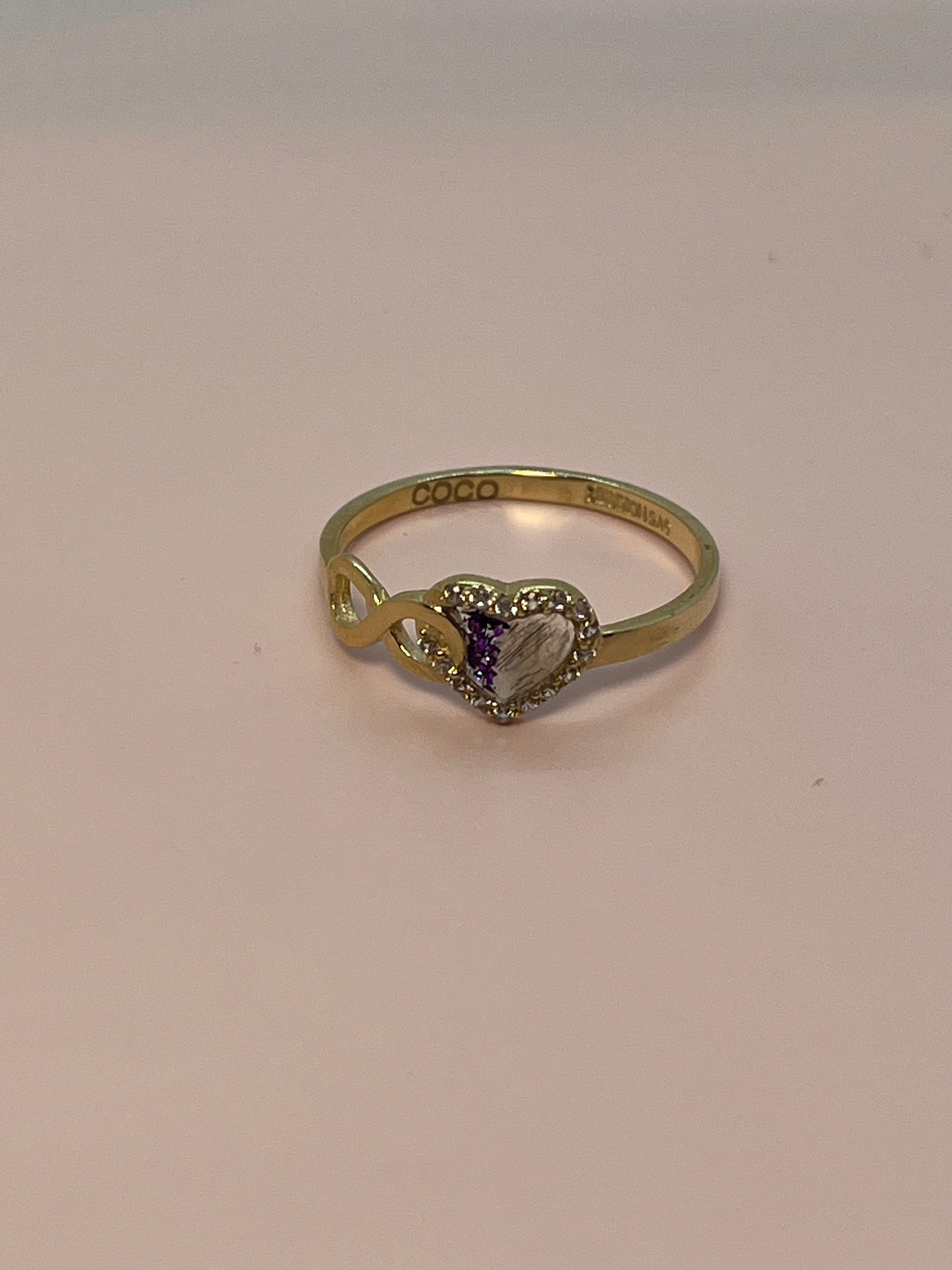 Anillo Corazón Infinito