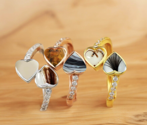 Anillo Dos Corazones