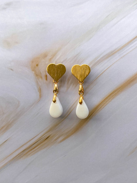 Aretes Corazones